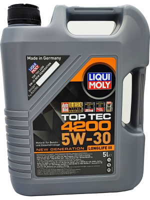Liqui Moly 5W-30 Top Tec 4200 Longlife III Motoröl 5l