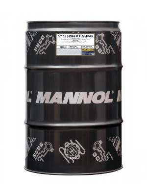 Mannol 7715 LONGLIFE 504/507 5W-30 Motoröl 208l Fass