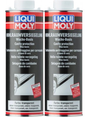 LIQUI MOLY Hohlraumversiegelung transparent, 1 L, Karosserieschutz, Unterbodenschutz, Hohlraumversiegelung