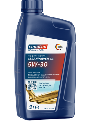Eurolub Cleanpower C1 5W-30 Motoröl 1l