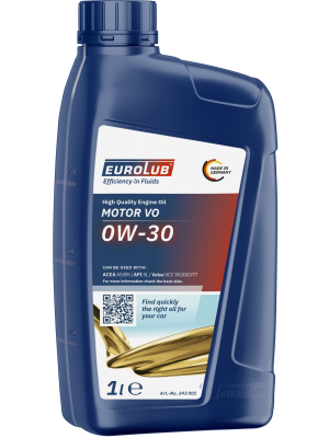 Eurolub Motor VO SAE 0W-30  ACEA A5/B5, Volvo Motoröl 1l