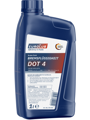 Eurolub Bremsflüssigkeit DOT 4  1l