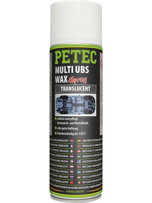 Petec Multi UBS WAX transparent 500ml Spray