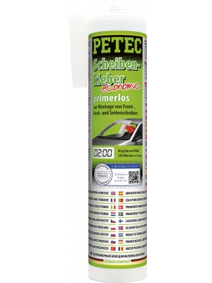 Petec Scheibenkleber economic, 290ml Kartusche (Primerlos)