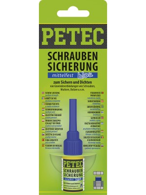 Petec Schraubensicherung Mittelfest 5g