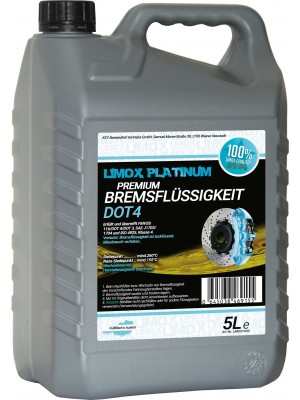 LIMOX Platinum Original DOT-4 Bremsflüssigkeit 5Liter