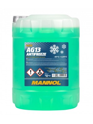 Mannol Kühlerfrostschutz Antifreeze AG13 -40 Hightec Fertigmischung 10l Kanister