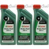 Castrol Brake Fluid DOT 4 Bremsflüssigkeit 3x 1l = 3 Liter