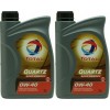 Total Quartz 9000 Energy 0W-40 Motoröl 2x 1l = 2 Liter