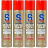 S100 Dry Lube Kettenspray 4x 400 Milliliter