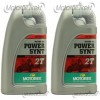 MOTOREX Power Synt 2T vollsynthetisches Motorrad Motoröl 2x 1l = 2 Liter