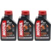 Motul 7100 ester 10W-40 4T Motorrad Motoröl 3x 1l = 3 Liter