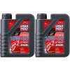 Liqui Moly 1525 Racing Synth 4T 10W-60 Motorrad Motoröl 2x 1l = 2 Liter