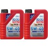 Liqui Moly 1305 Nachfüll Öl 5W-40 Motoröl 2x 1l = 2 Liter