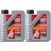 Liqui Moly 1053 Motorbike 2T Synth Scooter Street Race 2x 1l = 2 Liter