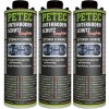 Petec Unterbodenschutz Bitumen Saugdose schwarz 1000ml 3x 1l = 3 Liter