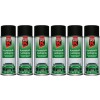Auto-K Special Kunststoff-Lackspray schwarz, 6x 400 Milliliter