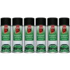 Auto-K Special Kunststoff-Lackspray schwarz, 6x 400 Milliliter