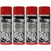 RACING RAL 3000 Feuerrot, 4x 400 Milliliter