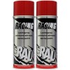RACING RAL 3002 Karminrot, 2x 400 Milliliter