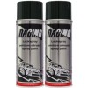 RACING Lackspray Schwarz Matt 25 % Gratis Inhalt 2x 500ml