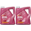 MANNOL Extra Getriebeoel 75W-90 API GL 4/GL 5 LS 2x 4l = 8 Liter