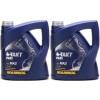 MANNOL 4-Takt Plus 10W-40 Motorrad Motoröl 2x 4l = 8 Liter