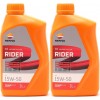 Repsol Motorrad Motoröl RIDER 4T 15W-50 1 Liter 2x 1l = 2 Liter