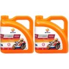 Repsol Motorrad Motoröl MOTO RACING 4T 10W40 2x 4l = 8 Liter