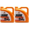 Repsol Motorrad Motoröl MOTO SINTETICO 4T 10W40 2x 4l = 8 Liter