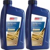 EUROLUB Motoröl SUPER ECO SAE 0W-20 1 Liter Flasche 2x 1l = 2 Liter