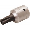 BGS Bit-Einsatz | Antrieb Innenvierkant 6,3 mm (1/4"") | TS-Profil (für Torx Plus) mit Bohrung TS27