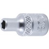 BGS Steckschlüssel-Einsatz Sechskant | Antrieb Innenvierkant 6,3 mm (1/4"") | SW 4 mm