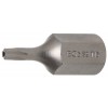 BGS Bit | Antrieb Außensechskant 10 mm (3/8"") | T-Profil (für Torx) mit Bohrung T15