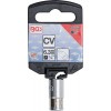 BGS Bit-Adapter mit Haltekugel | Innenvierkant 6,3 mm (1/4"") | Innensechskant 6,3 mm (1/4"")