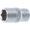BGS Steckschlüssel-Einsatz Sechskant | Antrieb Innenvierkant 6,3 mm (1/4"") | SW 3/8""