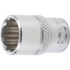 BGS Steckschlüssel-Einsatz Zwölfkant | Antrieb Innenvierkant 6,3 mm (1/4"") | SW 12 mm