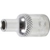 BGS Steckschlüssel-Einsatz Sechskant | Antrieb Innenvierkant 6,3 mm (1/4"") | SW 4 mm