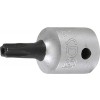 BGS Bit-Einsatz | Antrieb Innenvierkant 6,3 mm (1/4"") | TS-Profil (für Torx Plus) mit Bohrung TS20