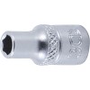 BGS Steckschlüssel-Einsatz Sechskant | Antrieb Innenvierkant 6,3 mm (1/4"") | SW 5 mm