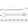 BGS Maul-Ringschlüssel | SW 4,5 mm