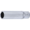 BGS Steckschlüssel-Einsatz Zwölfkant, tief | Antrieb Innenvierkant 6,3 mm (1/4"") | SW 9 mm