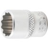 BGS Steckschlüssel-Einsatz Zwölfkant | Antrieb Innenvierkant 6,3 mm (1/4"") | SW 1/2""