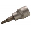 BGS Bit-Einsatz | Antrieb Innenvierkant 10 mm (3/8"") | T-Profil (für Torx) mit Bohrung T20