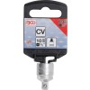 BGS Steckschlüssel-Adapter | Innenvierkant 10 mm (3/8"") - Außenvierkant 6,3 mm (1/4"")