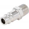 BGS Druckluft-Stecknippel | 6,3 mm (1/4"") Außengewinde