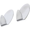BGS Edelstahl-Klebehaken | 35 x 50 mm | 1,0 kg | 2-tlg.