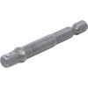 BGS Adapter für Bohrmaschinen | Antrieb Außensechskant 6,3 mm (1/4"") / Abtrieb Außenvierkant 6,3 mm (1/4"")