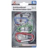 BGS Schlüsselbund-Karabinerhaken-Satz | 4-tlg.