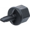 BGS Ölablassschrauben-Spezialprofil-Bit-Einsatz | Antrieb Innenvierkant 10 mm (3/8"") | für VAG